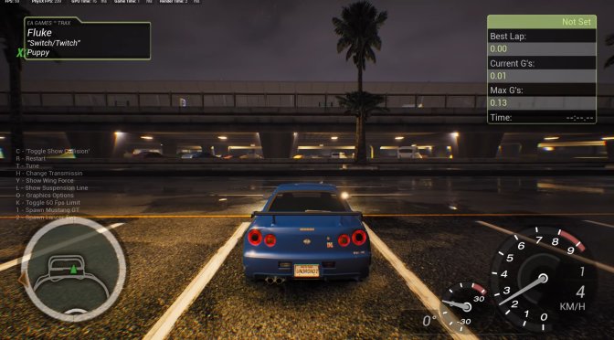 Legendinį „Need for Speed: Underground 2“ ketinama prikelti „Unreal Engine 5“ variklyje
