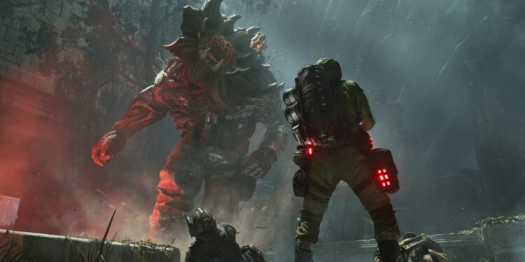 Anonsuota PvPvE extraction šaudyklė „Rules of Engagement: The Grey State“