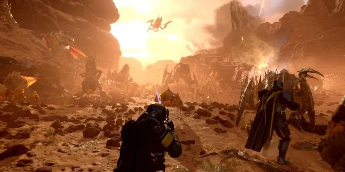 „Helldivers 2“ nuo šiol užims mažiau vietos kompiuteryje