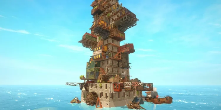 „All Will Fall“ – fizika paremtas išgyvenimo ir miesto statymo žaidimas