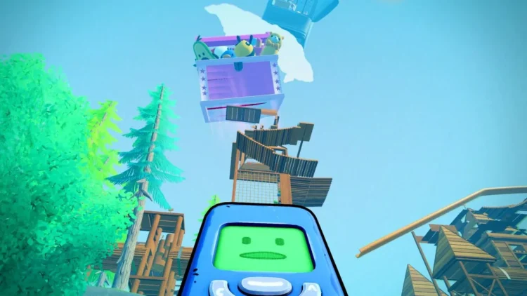Flippy įkrito į kanalizaciją – padėk jam grįžti namo žaidime „Flipping is Hard“