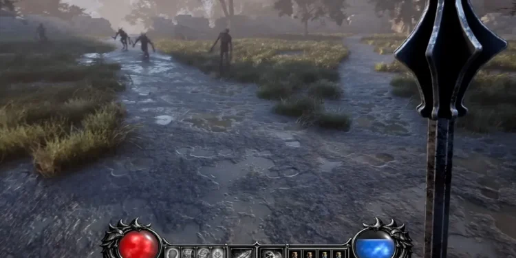 Žvilgsnis į „Diablo 2“ pirmojo asmens projektą, kuriamą naudojant „Unreal Engine 5“