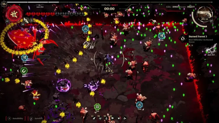 Pasirodė roguelike kapoklė „Grind Survivors“