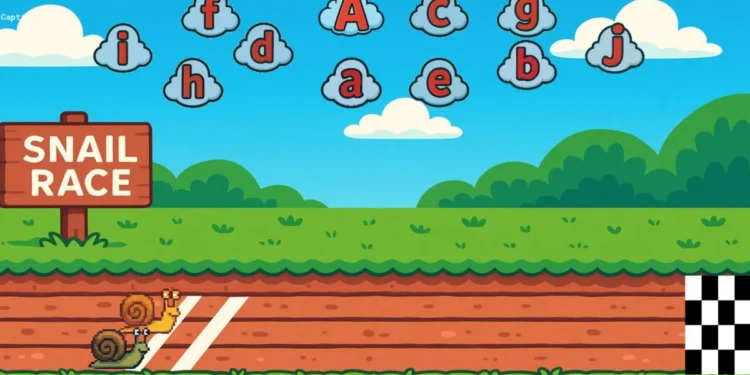 Lietuvis kuria edukacinį žaidimą vaikams „Snail Race“