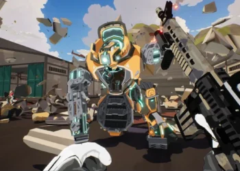 Indie kūrėjas kuria „Titanfall“ įkvėptą šaudyklę „ShatterRush“