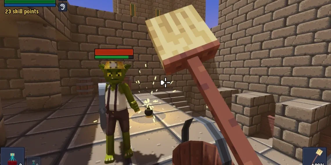 Pasirodė pirmojo asmens indie kapoklė „The Adventures of Sir Kicksalot“