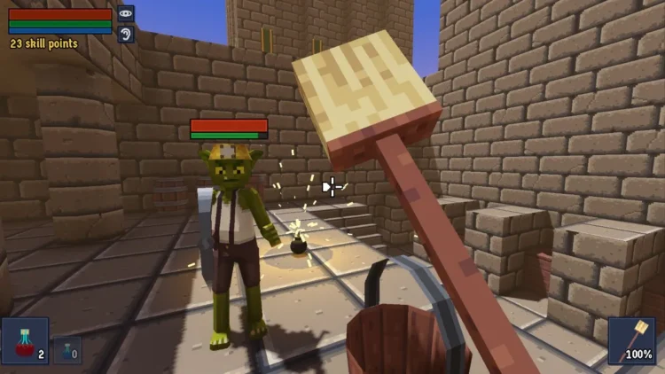 Pasirodė pirmojo asmens indie kapoklė „The Adventures of Sir Kicksalot“