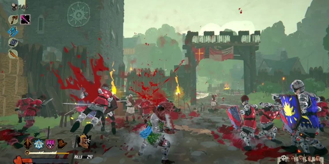 Stokite į kovą prieš anglus indie roguelike veiksmo žaidime „Tears of Metal“