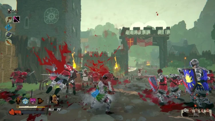 Stokite į kovą prieš anglus indie roguelike veiksmo žaidime „Tears of Metal“