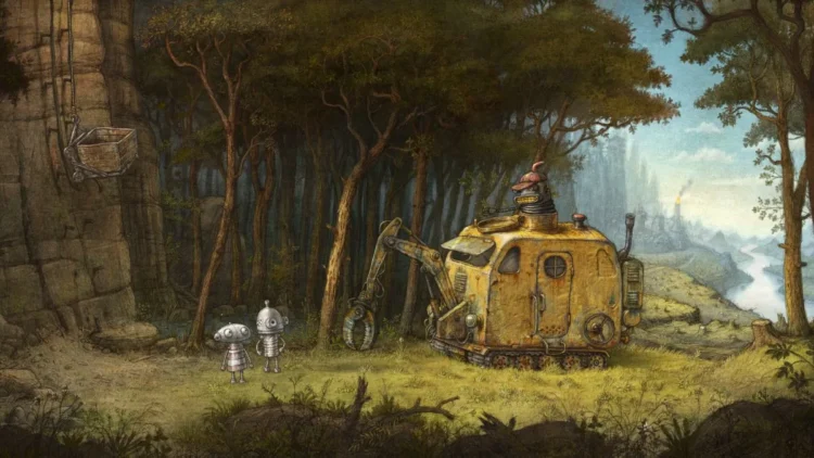 Anonsuotas point and click stiliaus žaidimas „Machinarium 2“