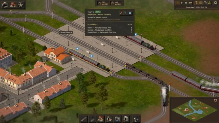 Kurkite geležinkelių tinklą žaidime „Mighty Tiny Railways“